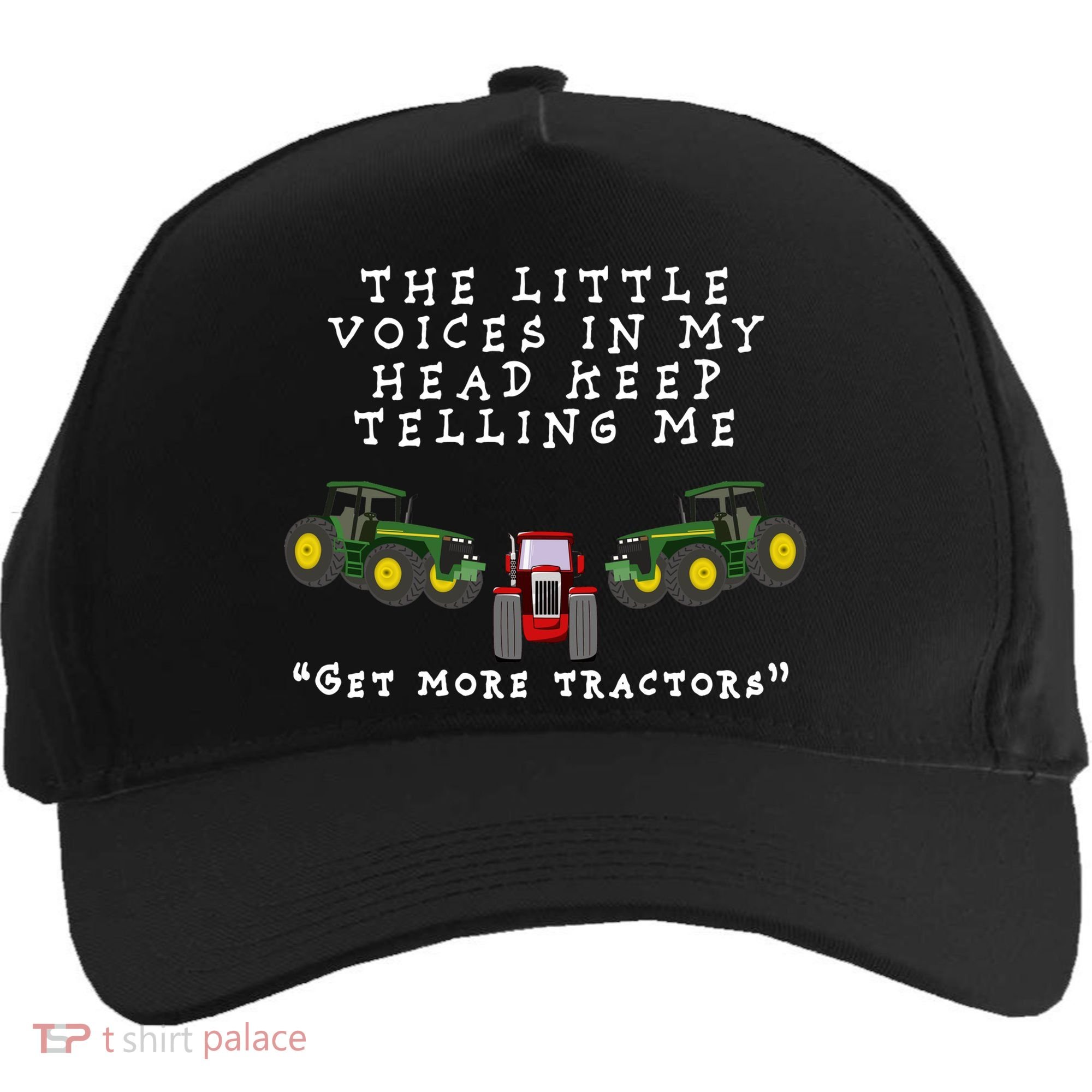 Need More Tractors Funny Farming Five-Panel Snapback Cap