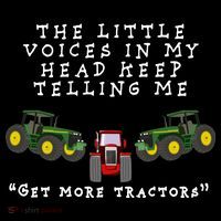 Need More Tractors Funny Farming Women's Hoodie thumb 2