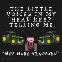 Need More Tractors Funny Farming Ornament thumb 1