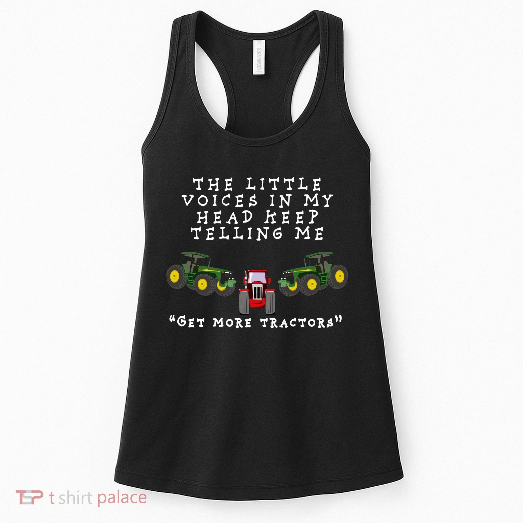 Need More Tractors Funny Farming Women's Tank Top