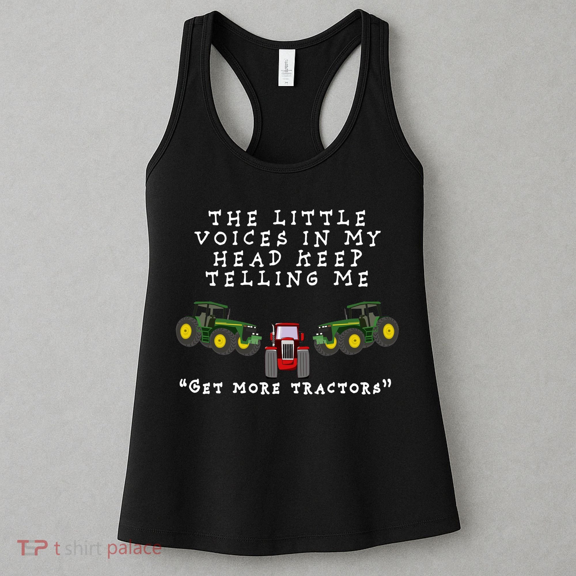 Need More Tractors Funny Farming Women's Tank Top