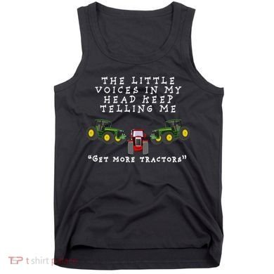Need More Tractors Funny Farming Tank Top