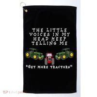 Need More Tractors Funny Farming Golf Towel thumb 0