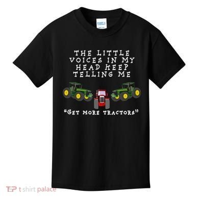 Need More Tractors Funny Farming Kids T-Shirt