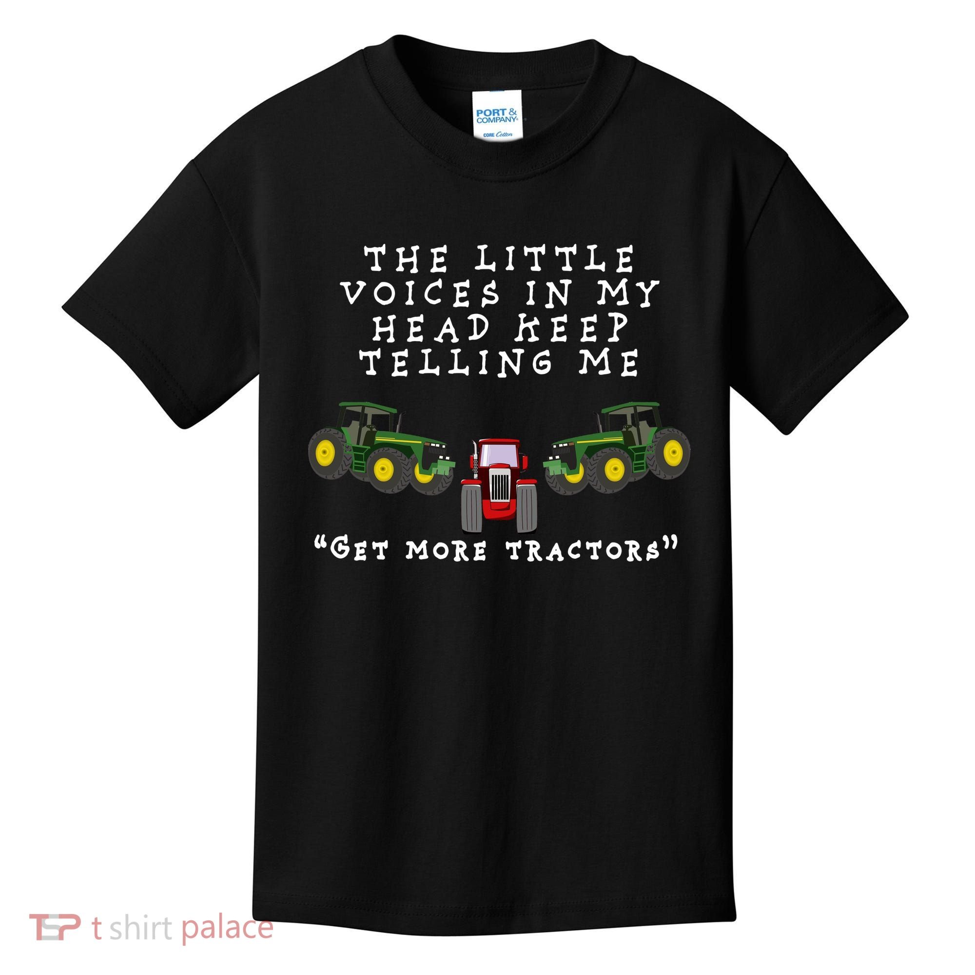 Need More Tractors Funny Farming Kids T-Shirt