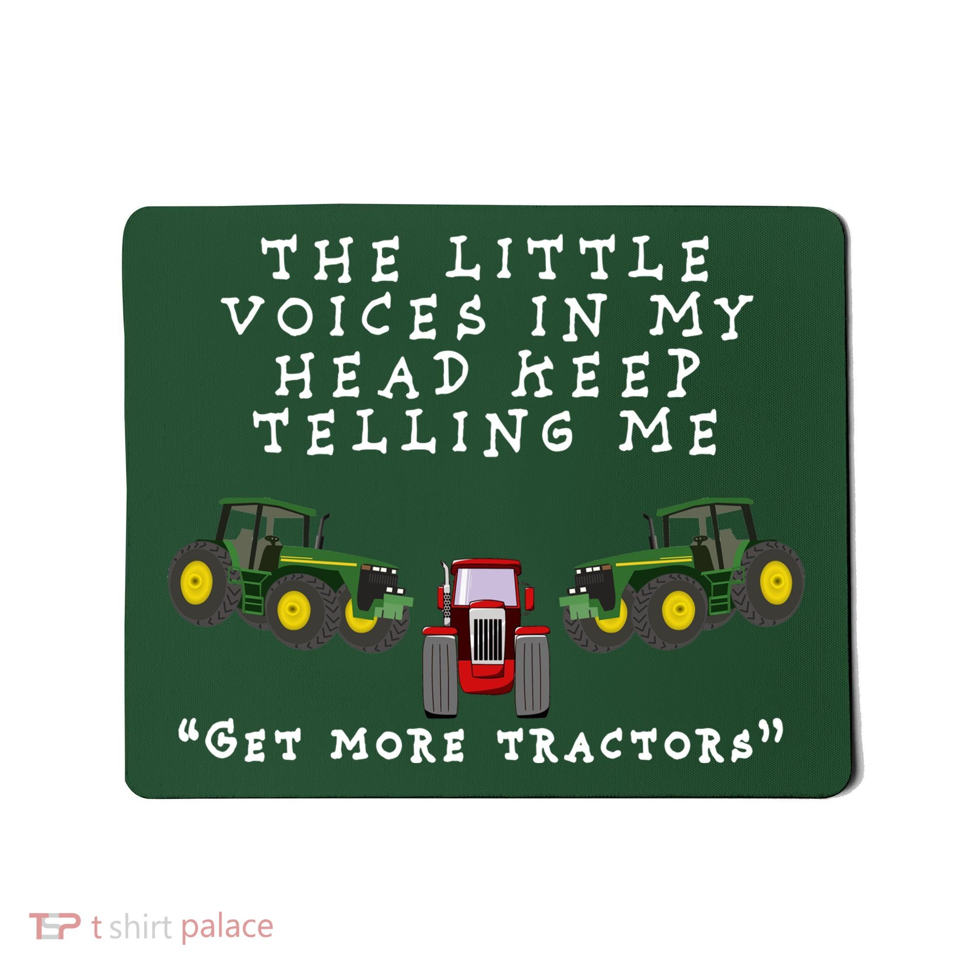 Need More Tractors Funny Farming Mousepad
