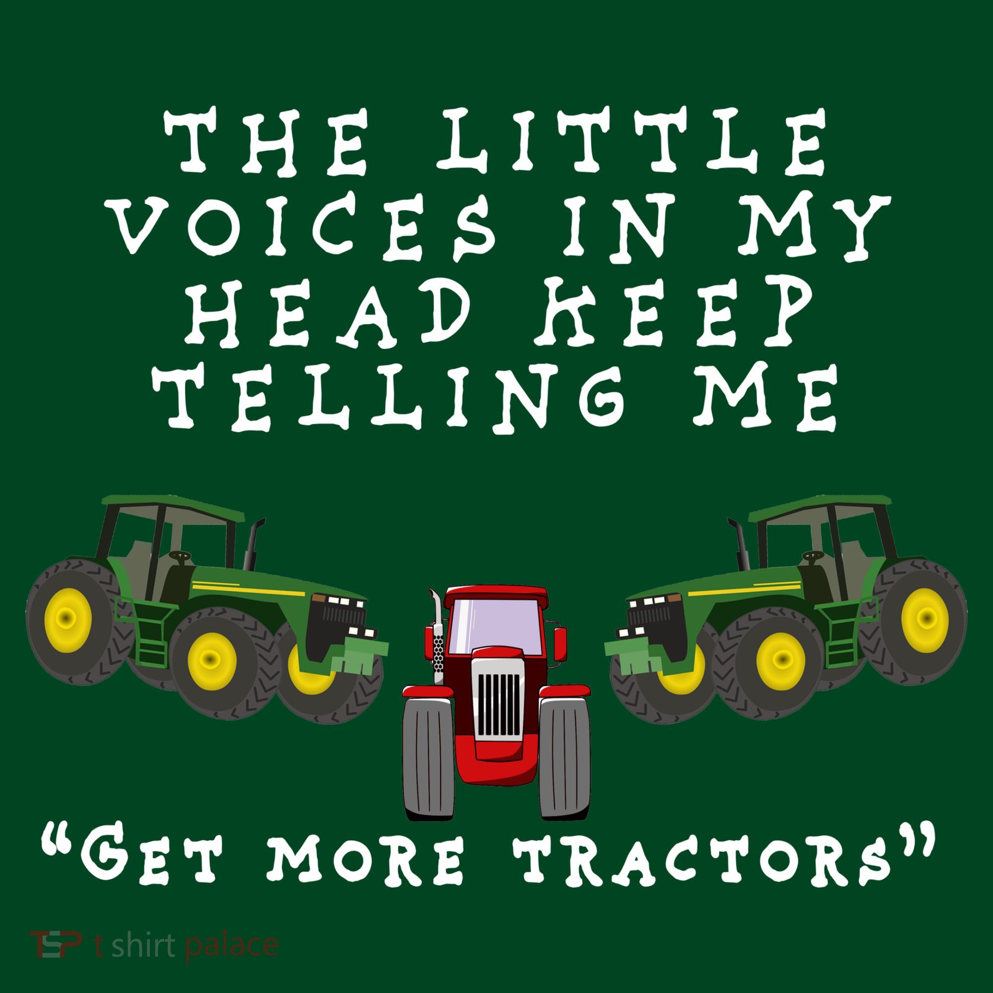 Need More Tractors Funny Farming Mousepad