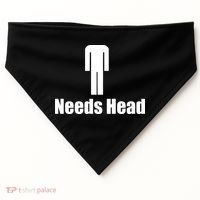 Needs Head USA-Made Doggie Bandana thumb 0
