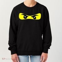 Ninja Eyes Funny Halloween Ninja Costume Women's Sweatshirt thumb 0