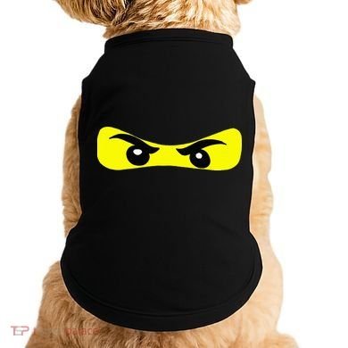 Ninja Eyes Funny Halloween Ninja Costume Doggie Tank