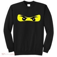 Ninja Eyes Funny Halloween Ninja Costume Sweatshirt thumb 0