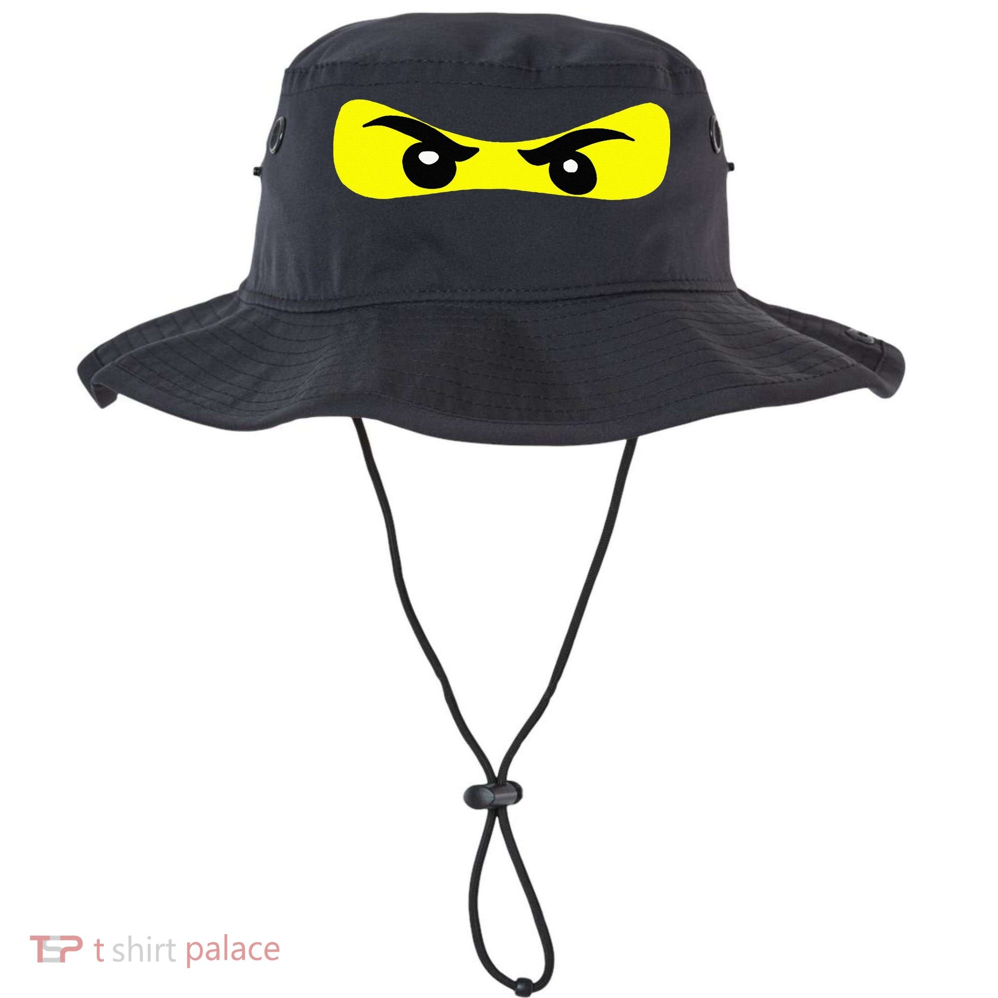 Ninja Eyes Funny Halloween Ninja Costume Bucket Hat