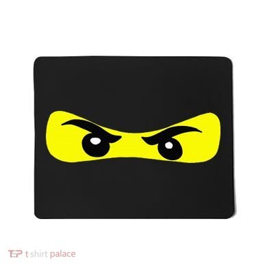 Ninja Eyes Funny Halloween Ninja Costume Mousepad