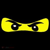 Ninja Eyes Funny Halloween Ninja Costume Baby Bodysuit thumb 2