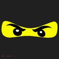 Ninja Eyes Funny Halloween Ninja Costume Hat thumb 2