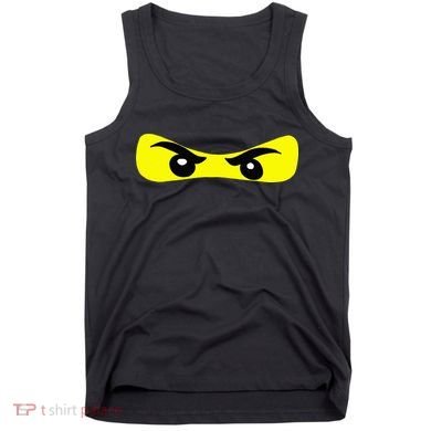 Ninja Eyes Funny Halloween Ninja Costume Tank Top