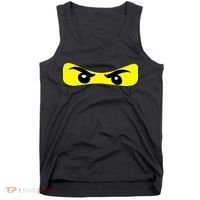 Ninja Eyes Funny Halloween Ninja Costume Tank Top thumb 0