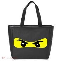Ninja Eyes Funny Halloween Ninja Costume Tote Bag thumb 0