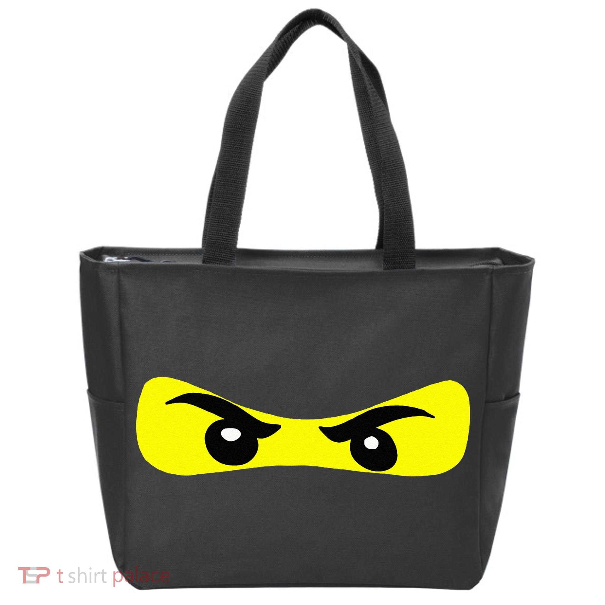 Ninja Eyes Funny Halloween Ninja Costume Tote Bag