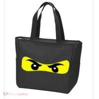 Ninja Eyes Funny Halloween Ninja Costume Tote Bag thumb 3