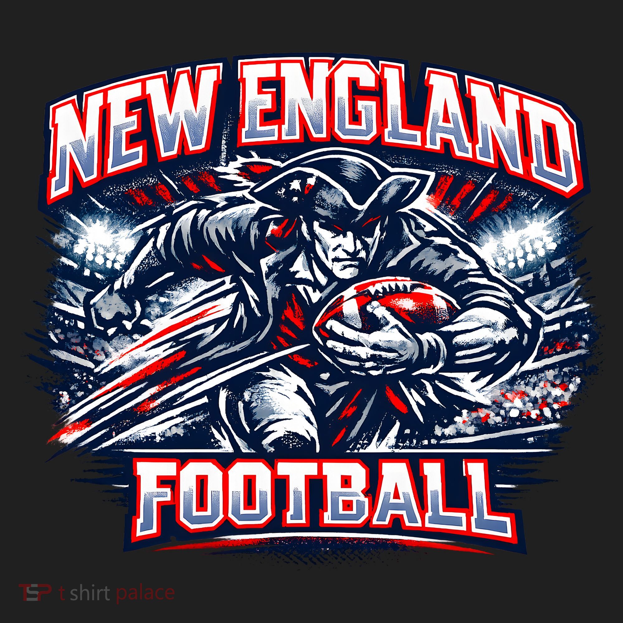 New England Football Beanie