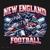New England Football Women's Hoodie thumb 2