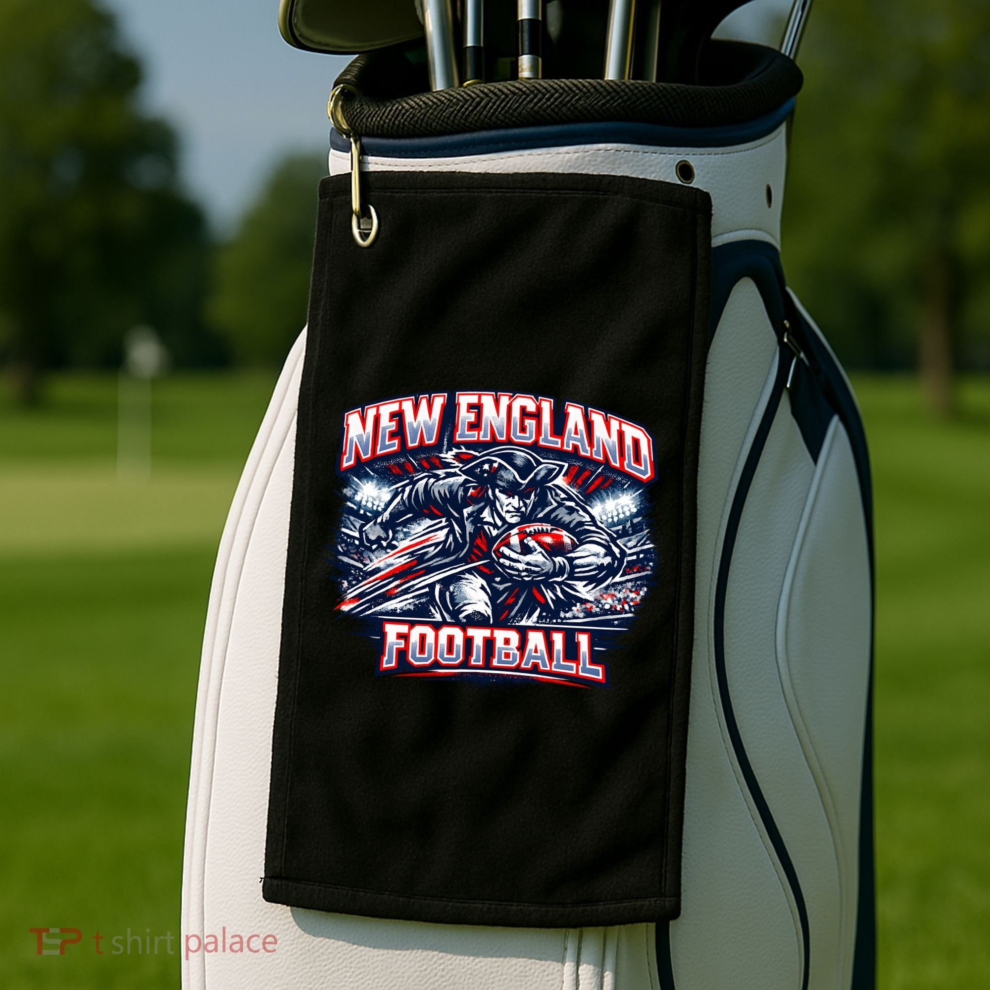 New England Football Golf Towel