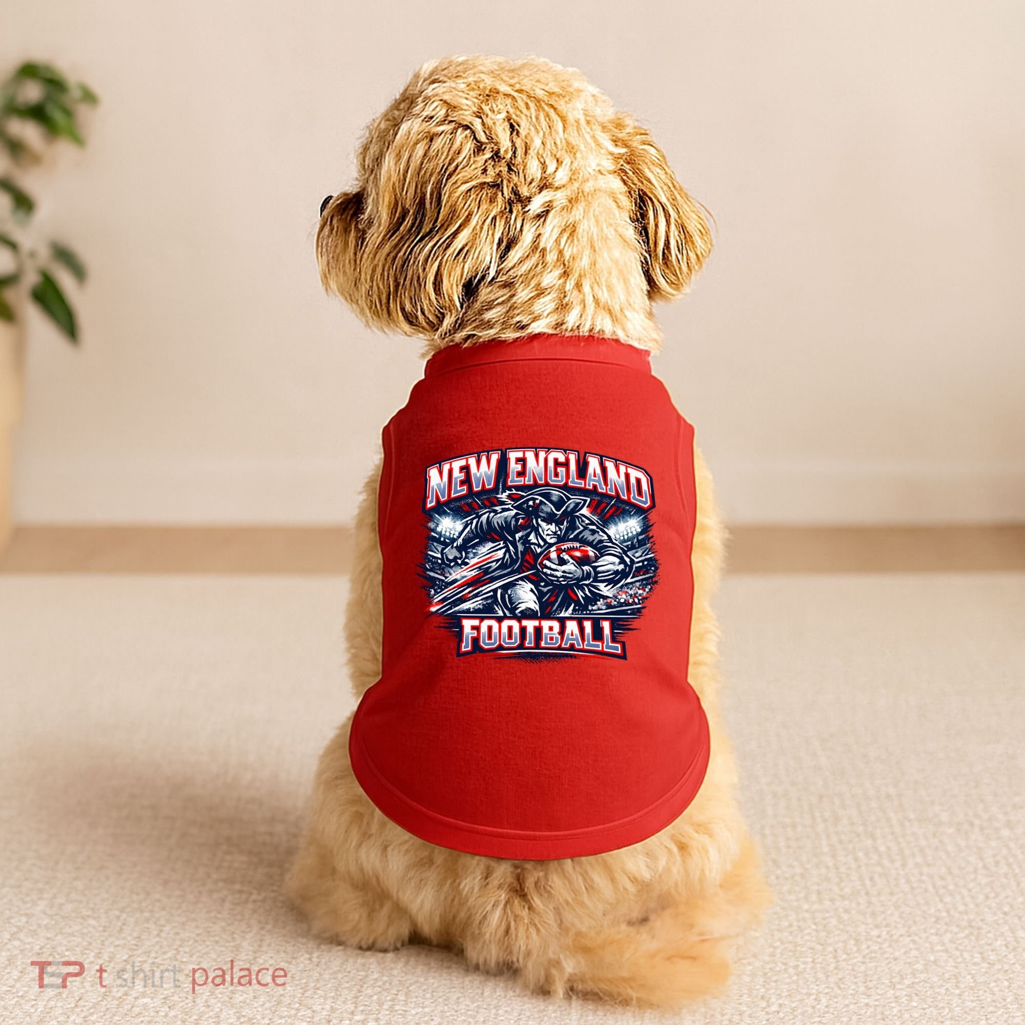 New England Football Doggie Tank