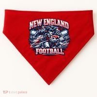 New England Football USA-Made Doggie Bandana thumb 0