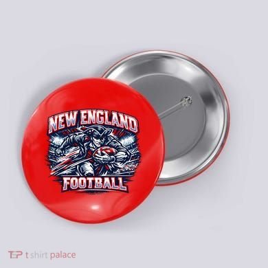 New England Football Button