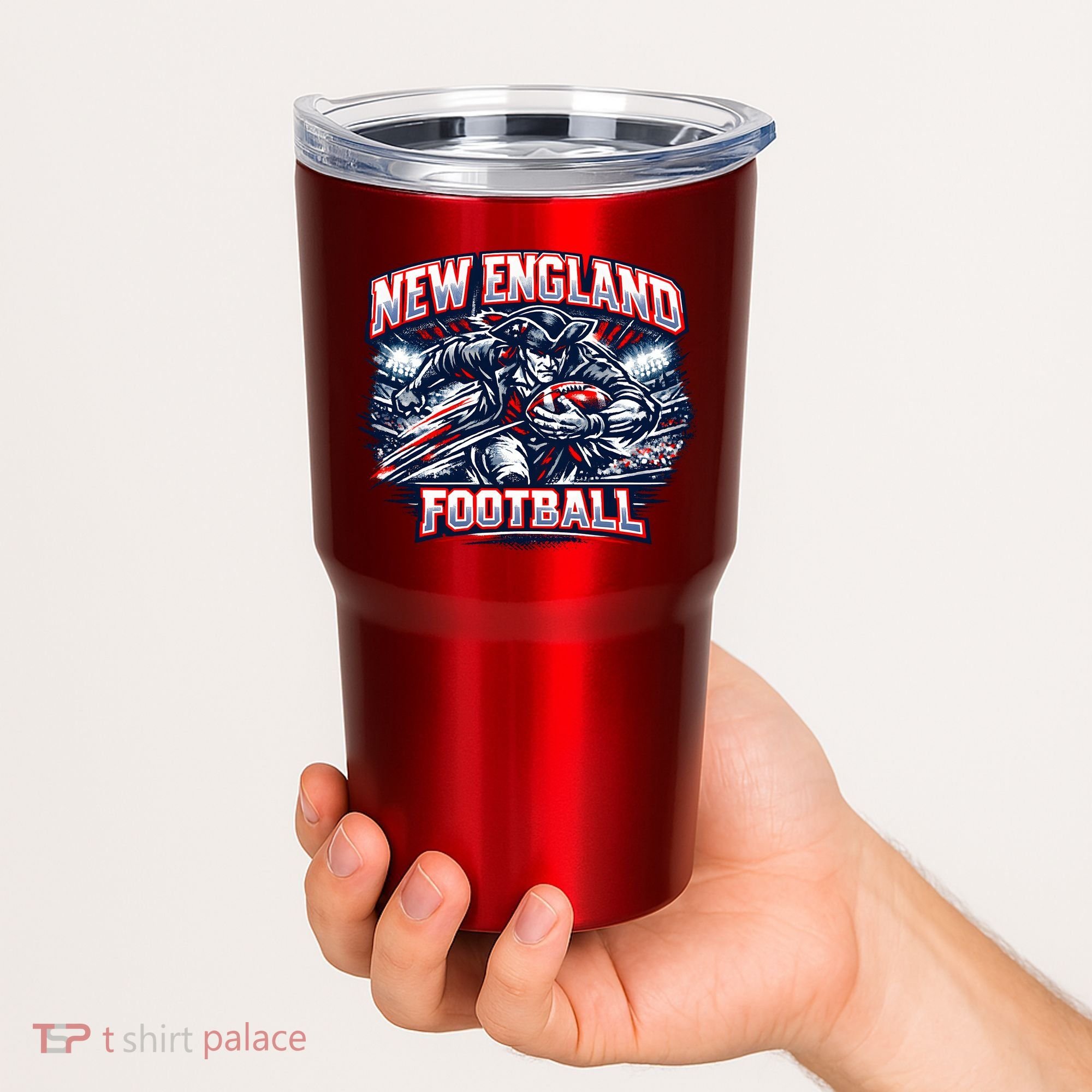 New England Football Tumbler