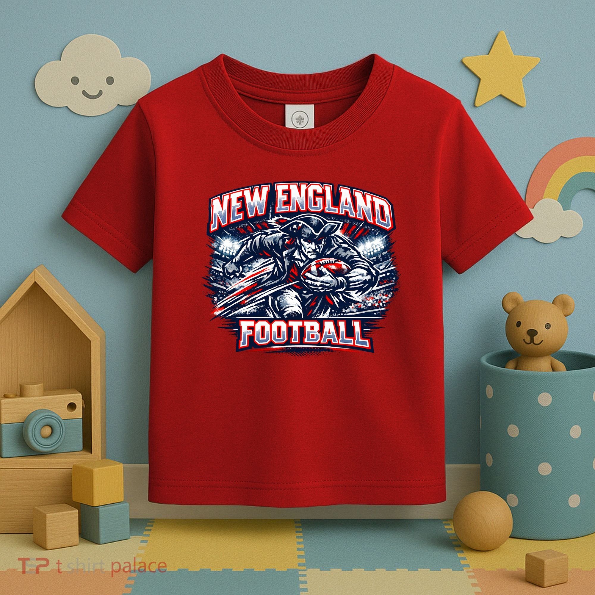 New England Football Toddler T-Shirt