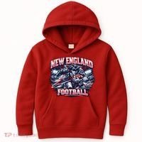 New England Football Kids Hoodie thumb 0