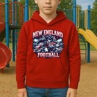 New England Football Kids Hoodie thumb 2