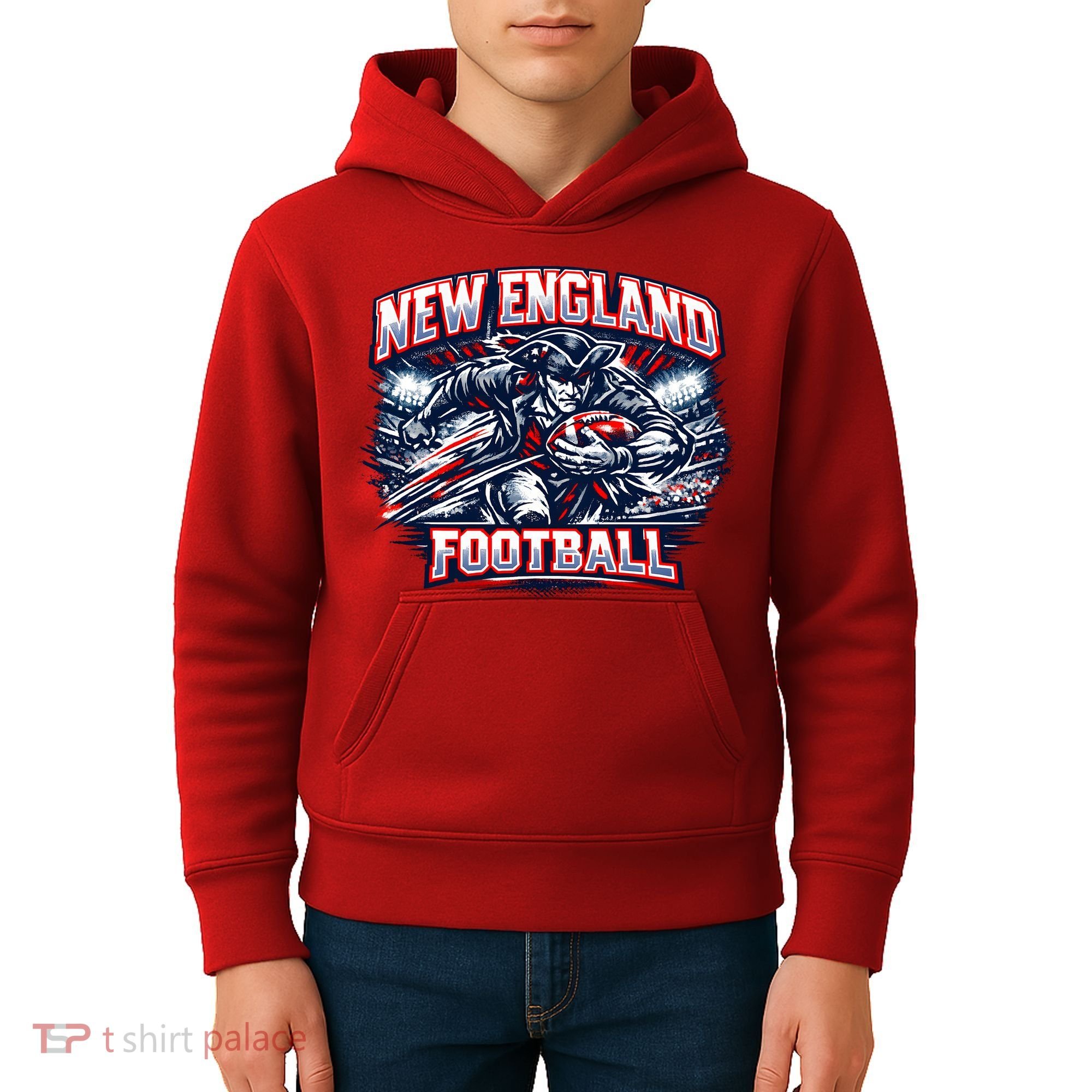 New England Football Kids Hoodie