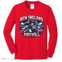 New England Football Kids Long Sleeve Shirt thumb 0