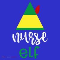Nurse Elf Funny Christmas Medical Rn Lpn Hospital Job Theme Cool Gift Women's Tank Top thumb 5