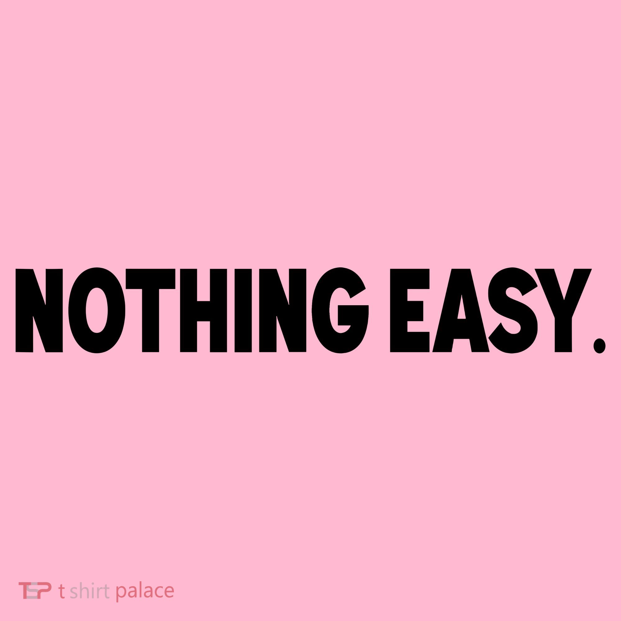 Nothing Easy Funny English Coaster