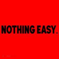 Nothing Easy Funny English Santa Hat thumb 1