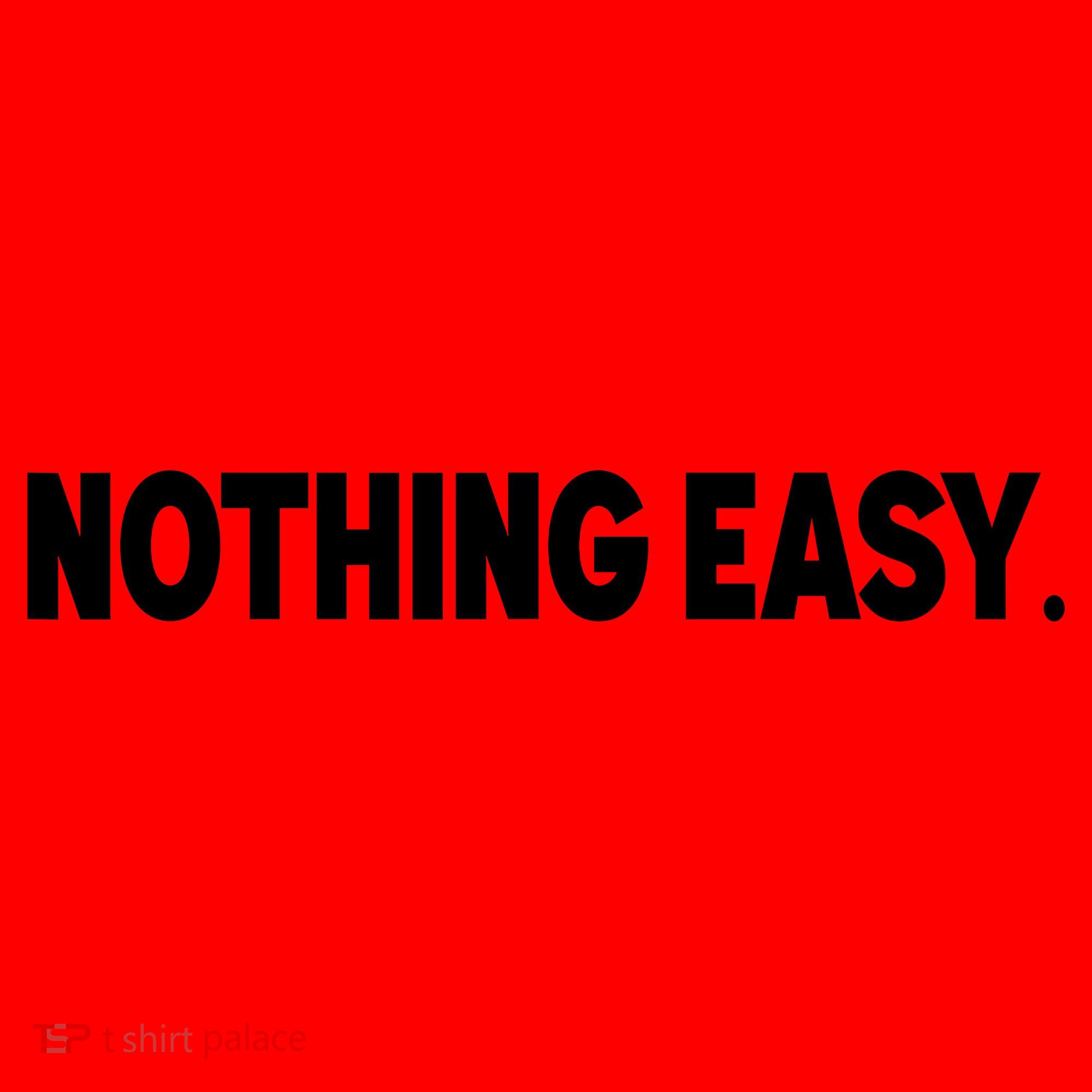 Nothing Easy Funny English Santa Hat