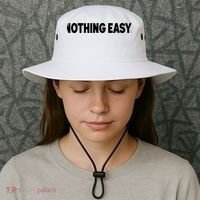 Nothing Easy Funny English Bucket Hat thumb 3