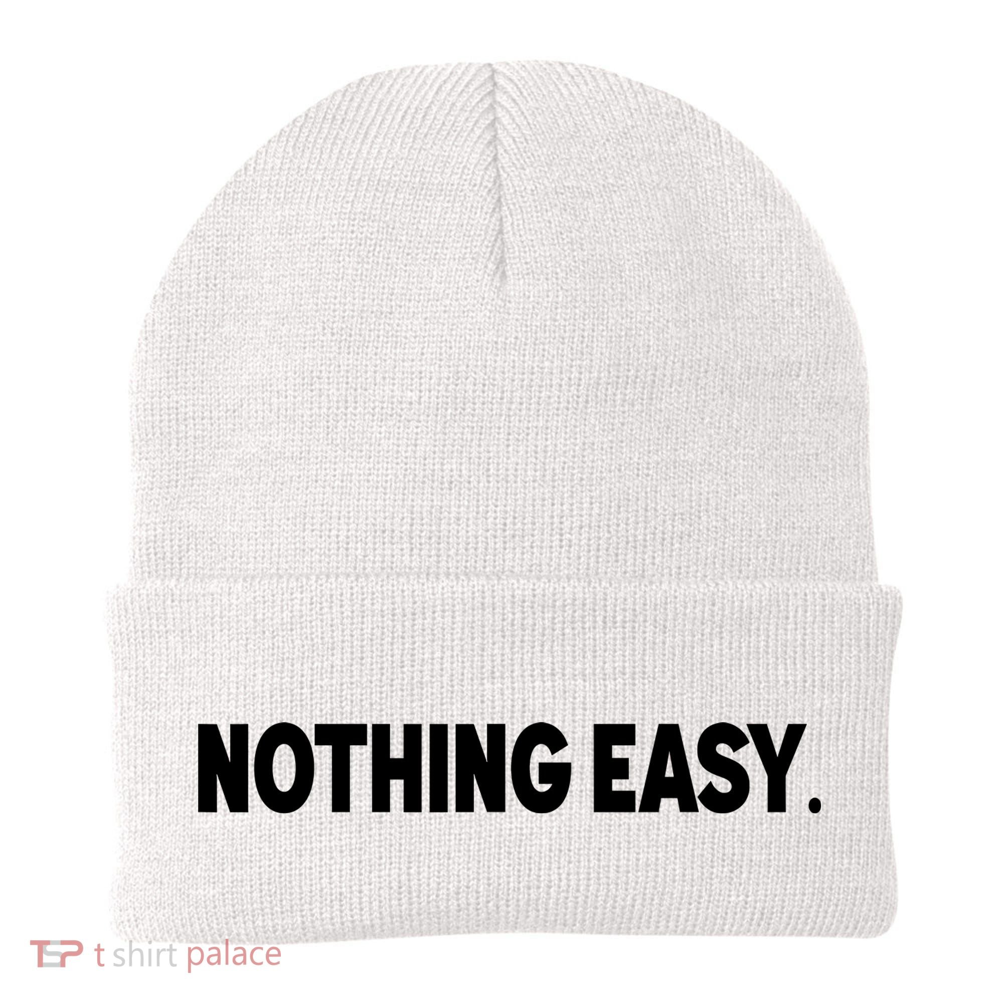 Nothing Easy Funny English Beanie