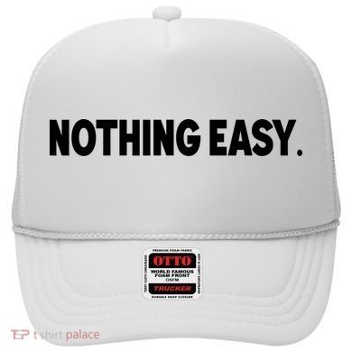 Nothing Easy Funny English Hat