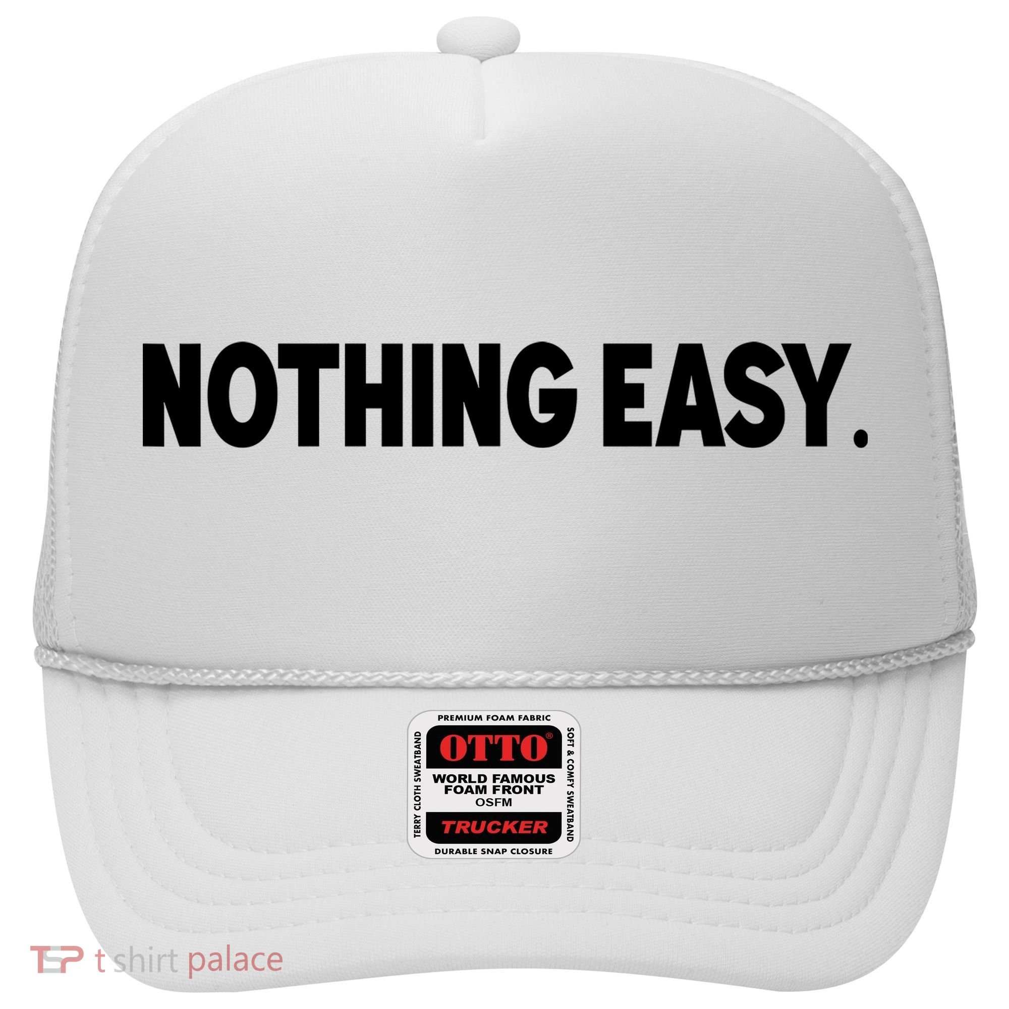Nothing Easy Funny English Hat
