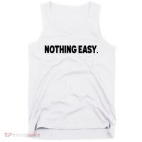 Nothing Easy Funny English Tank Top thumb 0