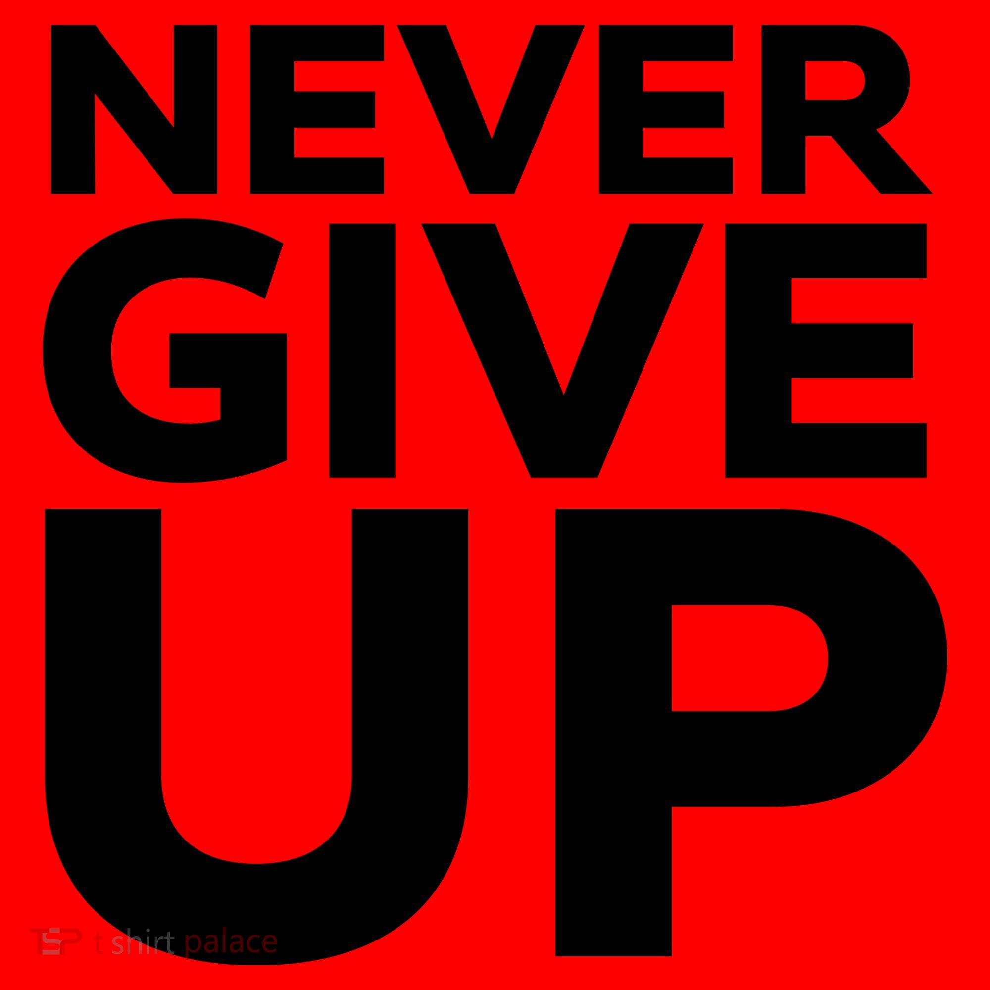 Never Ever Give Up Inspirational Motivational Quotes Saying Santa Hat
