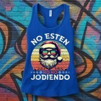 No Esten Ho Ho Jodiendo Santa Christmas Women's Tank Top thumb 3