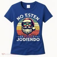 No Esten Ho Ho Jodiendo Santa Christmas Women's T-Shirt thumb 0