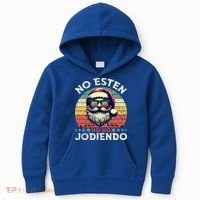 No Esten Ho Ho Jodiendo Santa Christmas Kids Hoodie thumb 0