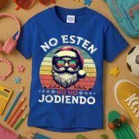 No Esten Ho Ho Jodiendo Santa Christmas Kids T-Shirt thumb 3